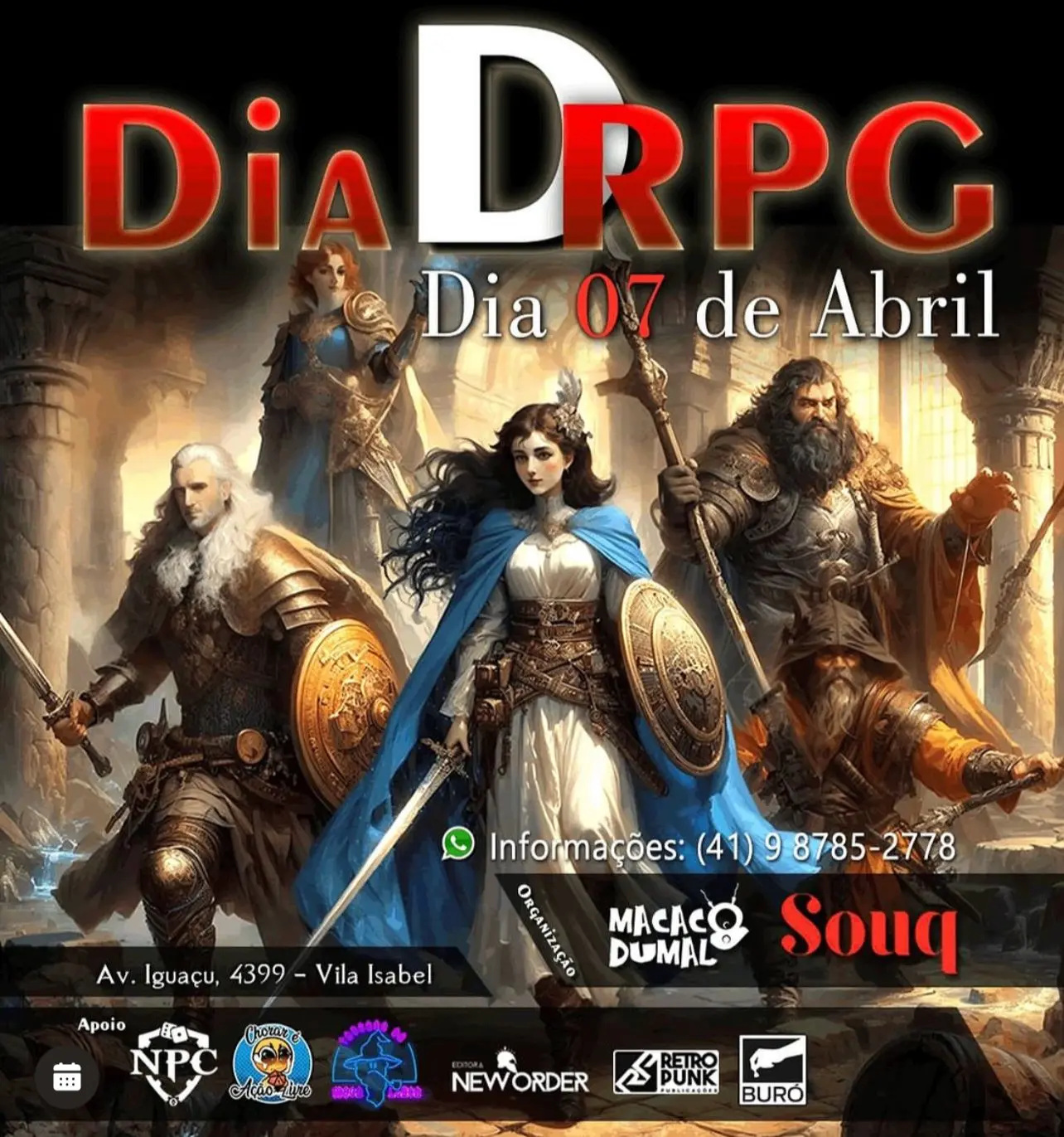RPG NO SOUQ: Prepare-se para uma jornada épica